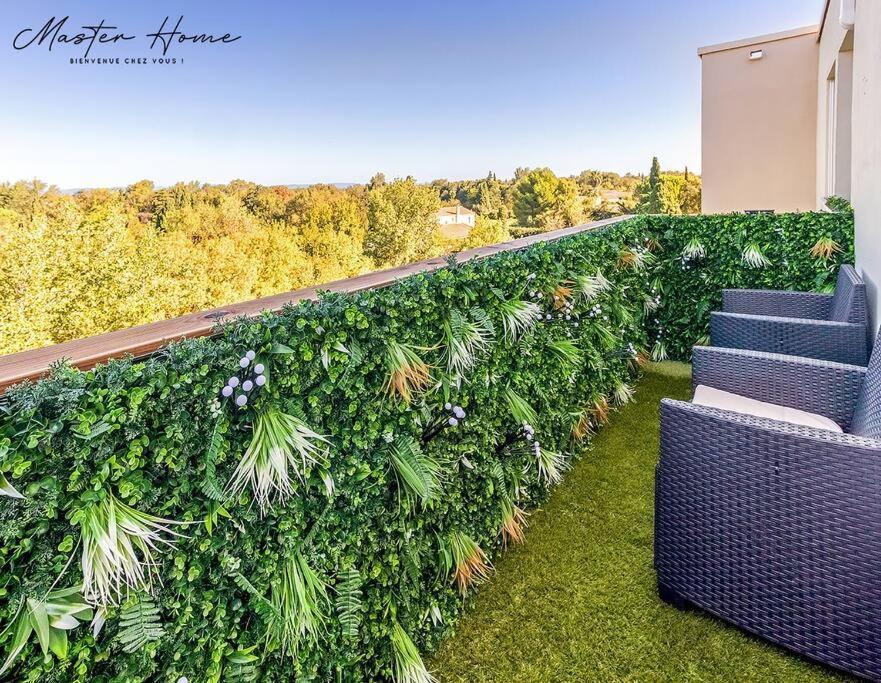 Gout De Luxe A Narbonne T3 Climatise, Spa, Parking Zewnętrze zdjęcie